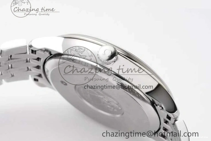 0429 De Ville SS DIWF 1:1 Best Edition Light Blue Dial SS Markers on SS Bracelet MIYOTA TopPick 7850